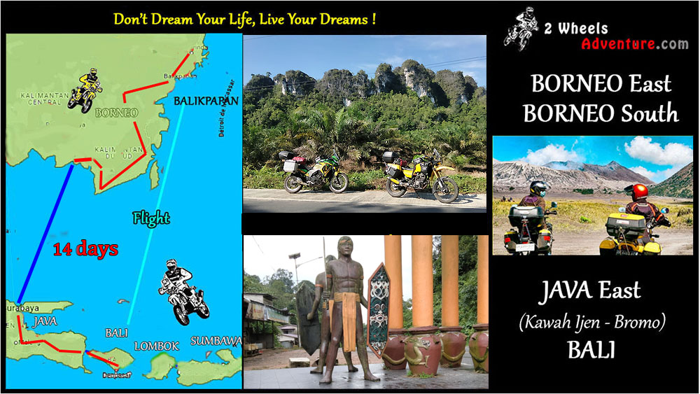 Voyage Moto a Borneo / Kalimantan